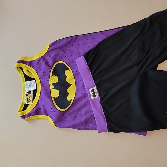 DC Comics Girl's Batman Batgirl Gold Foil Pajama Nightgown